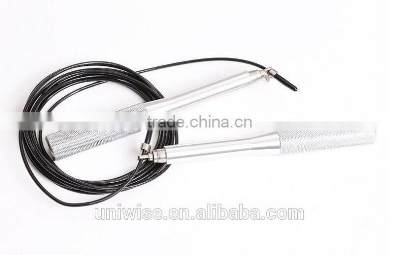 UIC-JR12, ball bearing Metal handle, Stainless steel cable JUMP ROPE