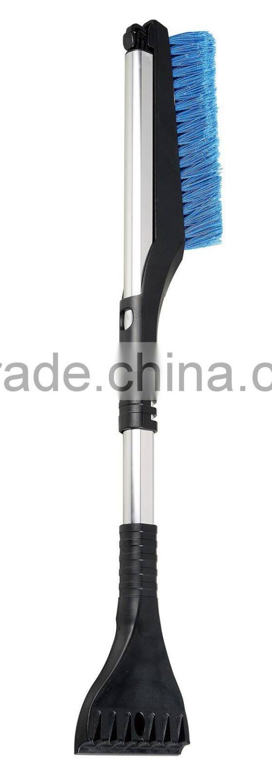 Flexible Ice scarper with brush