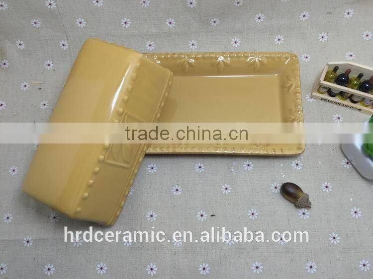 Stock Cheap Pedestal Cake Plate Dinner Ware