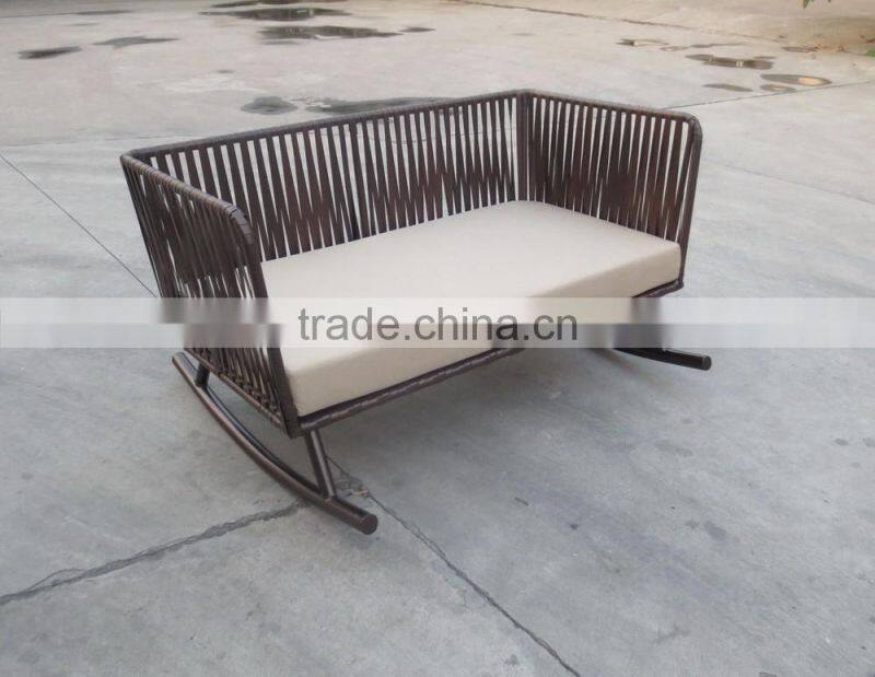 Relax rattan Rocking Lounger Set