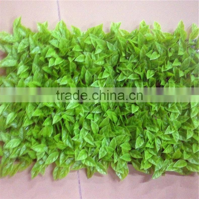 indoor Artificial Boxwood Grass Panel Wholesale for wall decoration