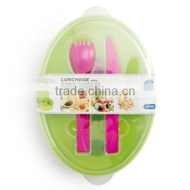 Food grade FDA or LFGB grade Lunch box to go with cooling pack