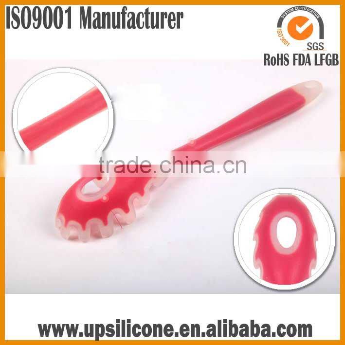 High quality kitchen plastic utensil set colorful spoon and spatula