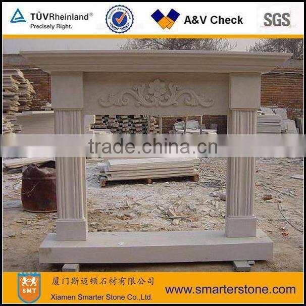 Simple Design Sandstone Fireplaces