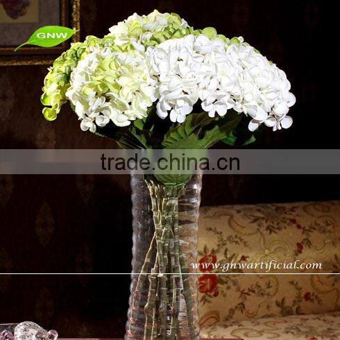 GNW FLH11 Indoor Landscape Artificial Hydrangea Petals Flower Wedding Stage Decoration