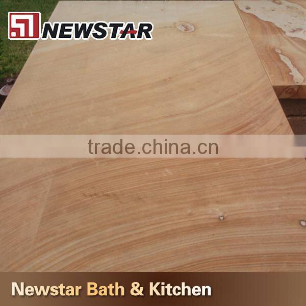 Made in China beautiful yellow sandstone countertop