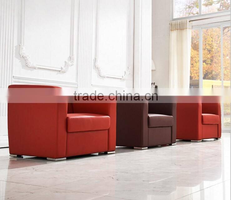 Cheap modern colorful single fabric leisure tub cafe chair restaurant hotel bedroom high seat leisure arm sofa chair