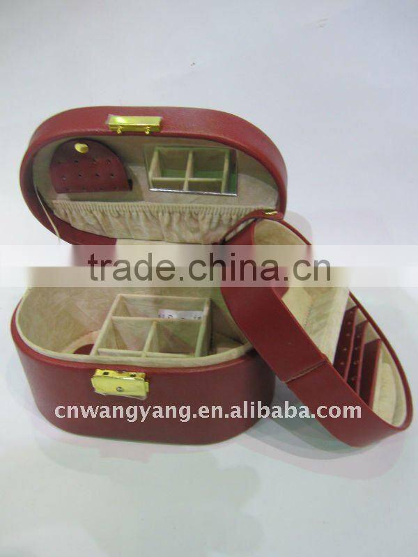 leather jewelry box
