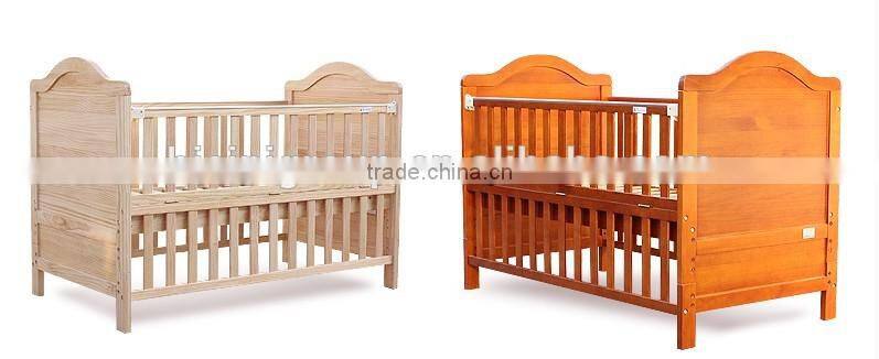 Antique Pure White Solid Wood Teenage Bed, Solid Wood Convertible Kids Bed with Toddlers BF11-08053a