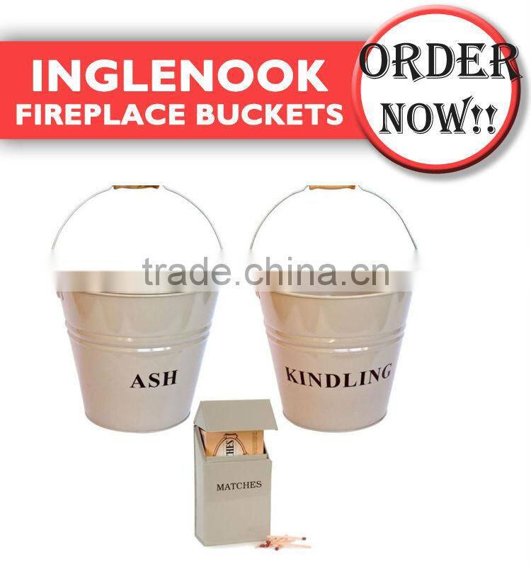 Middle Size Cream Powder Coated Metal small matches box