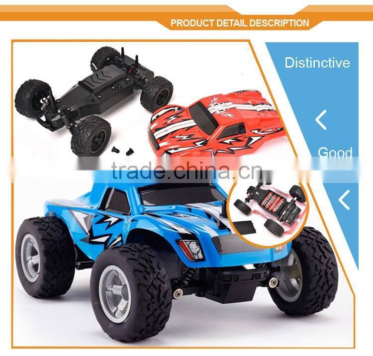 Alibaba Francais 2.4G 1:24 High Speed RC Monster Truck Car Toys Remote Control