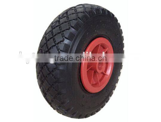 Pneumatic Rubber Wheels 3.004 with Plastic Rim 3.00-4