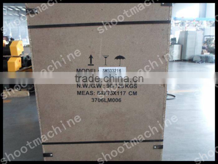 Horizontal one spindle mortising machine SMSD3216 with Motor speed 2, 860/min and Maximum tool diameter 3mm to 20mm