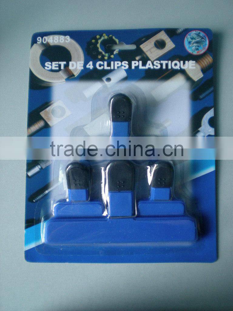 Plastic bag clip set for Alibaba IPO in USA