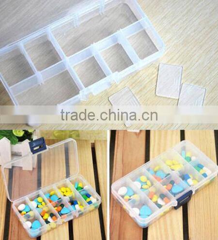 OEM plastic pill box, plastic pill storage for home, pill drugs plastic storage for kids