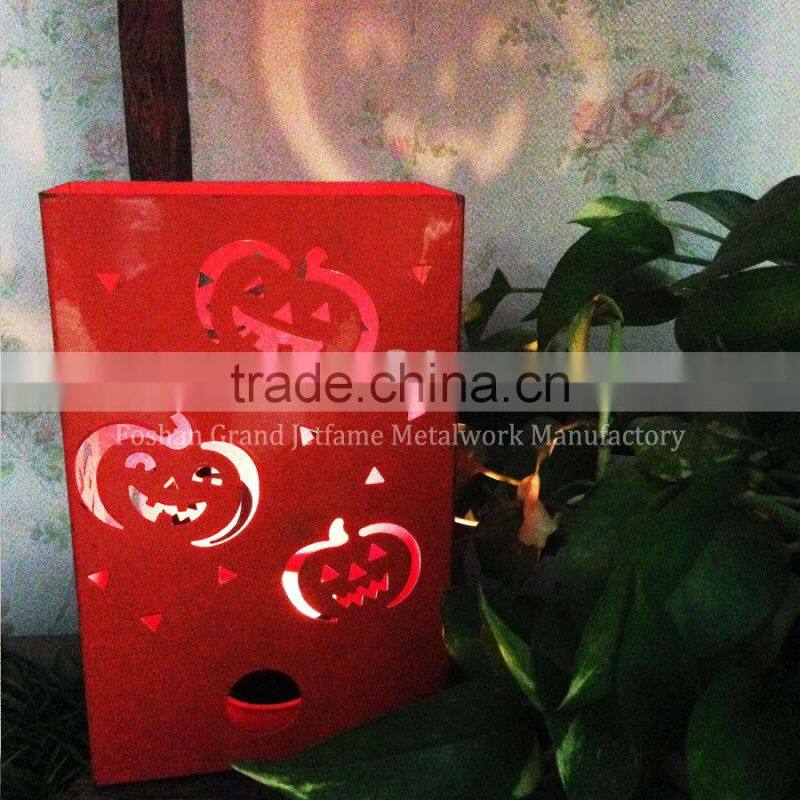 galvanized custom candle holder metal decorative tealight custom candle holder