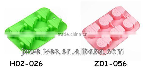 Silicone happy birthday bakery molds