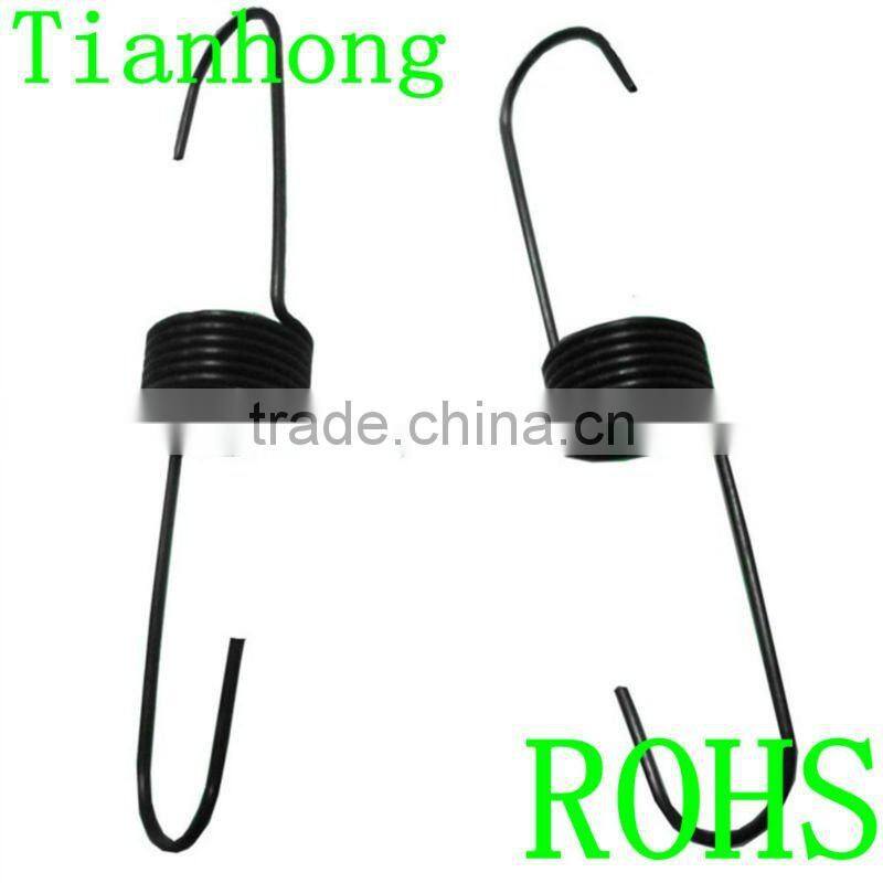 Precise industrial extension springs with different shape of hooks
