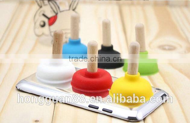 2015 Dongguan new design Hot selling Silicone Sucker Stand Holder/Silicone side Sucker/silicone holder