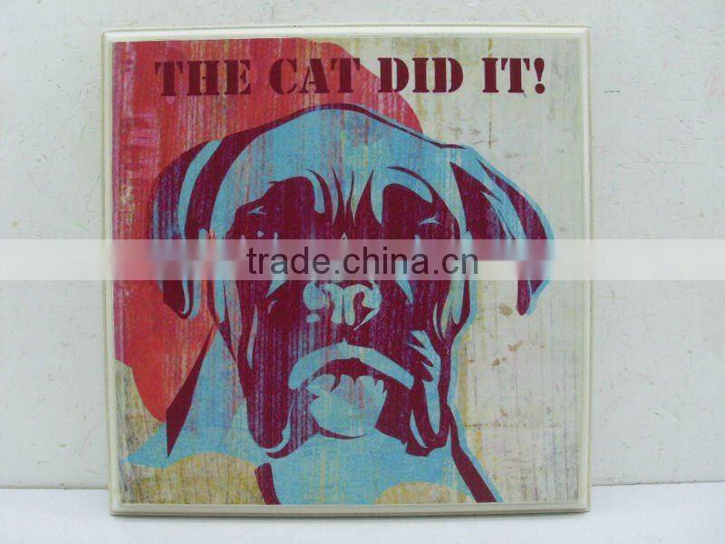 Good Sale 11''H Ourdoor Antique Metal Plate Sign