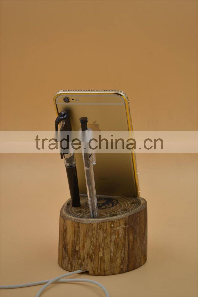 Wood Wooden Desk Holder Table Stand for iPhone 5c 5S 6 plus