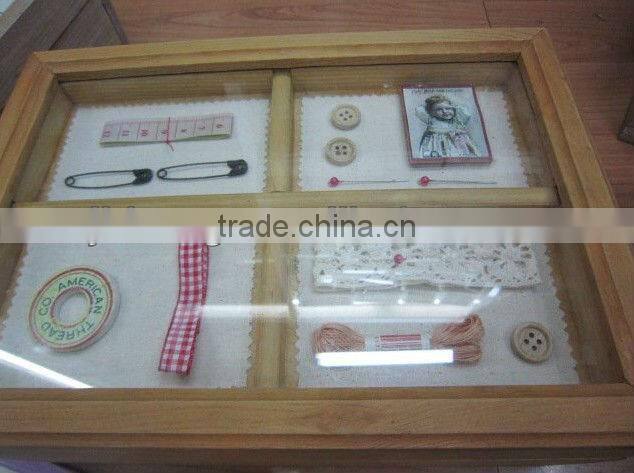 Wooden storage box