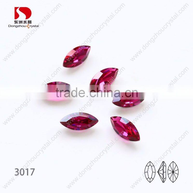 wholesale pointy horse eyes crystal beads and rhinestones,used in ornaments/trimmings