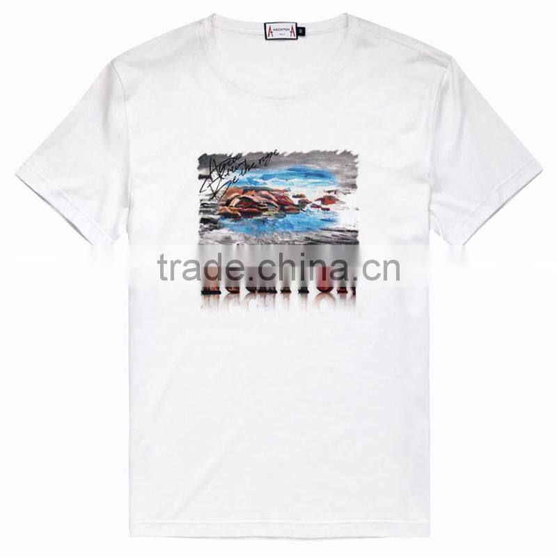 fashion garment OEM/ODM manufacturer plain white t-shirts