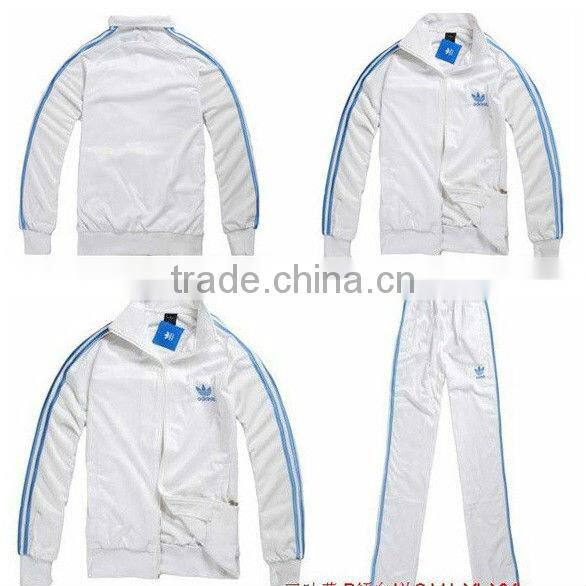 Customized thick long sleeve sweat suit made in china