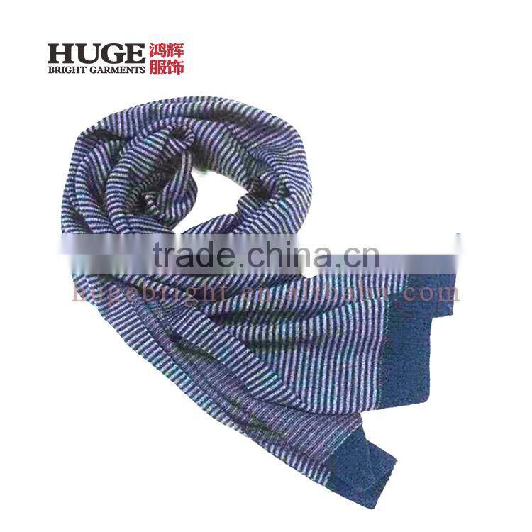 China Manufacturer New Style Very Soft Men Knit Scarf