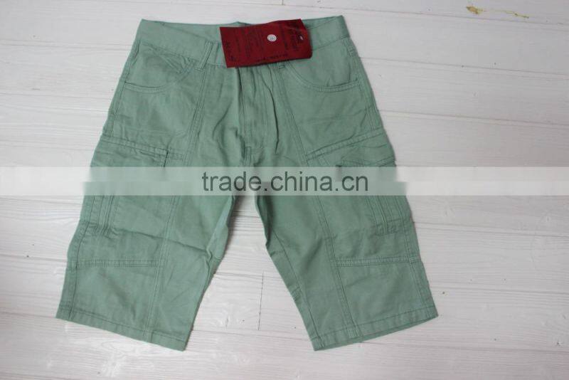 GZY with side pockets cheap wholesale man's cargo short pants