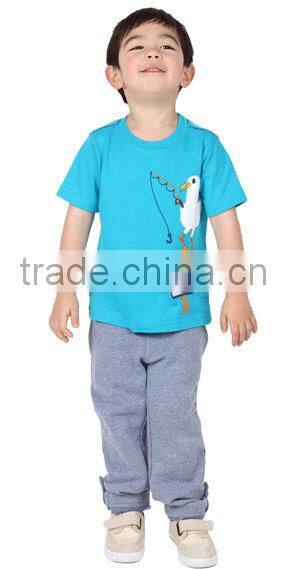 Special brand name heat transfer images t-shirt jeans