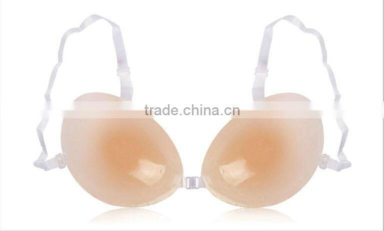 sexy adhesive silicone bra