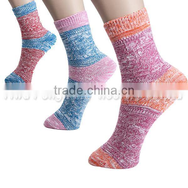 Thin Ms thick thread stitching ankle socks