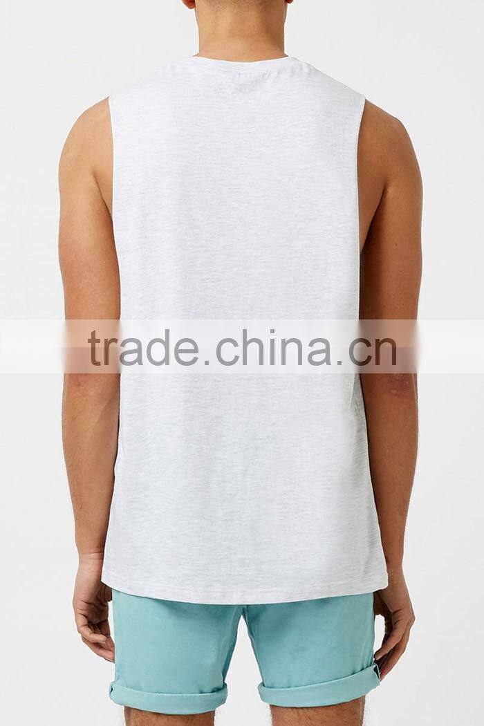 Casual white classic workout tank tops