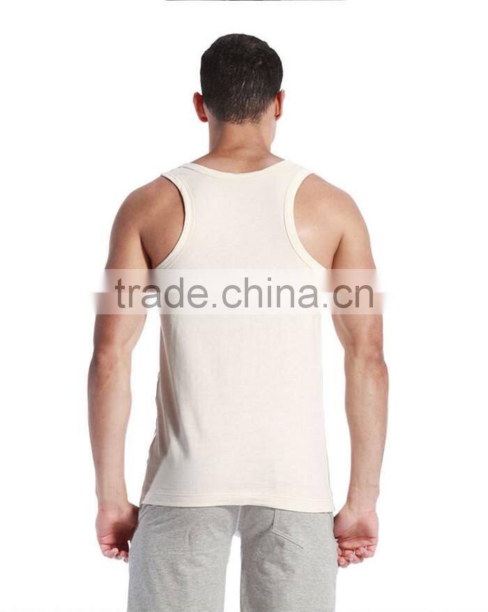 Breathable new style printed golds gym vest