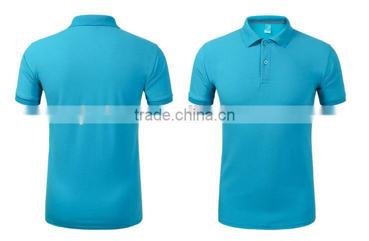 hot sale products custom 100 polyester short sleeve solid color blank polo shirt