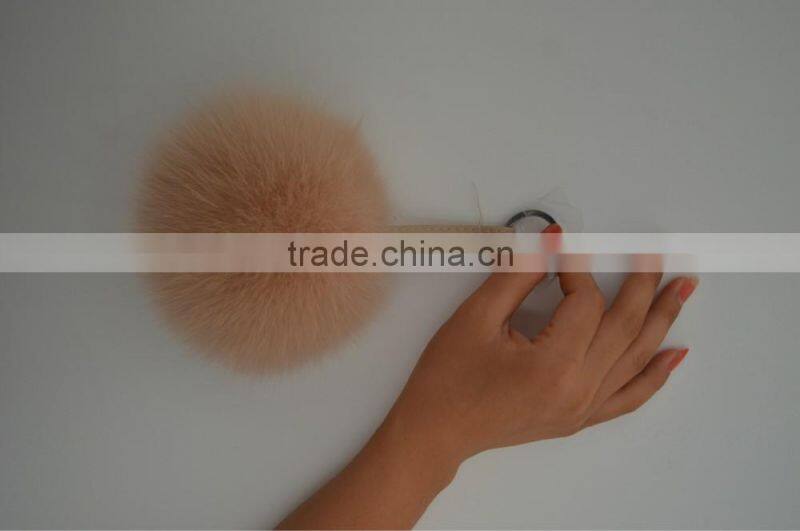 New design Rabbit Faux Fur Doll Hare Bunny Keychain Holder Keyring Women Bag Pendant Giftt15cm and 19cm Fmq-45