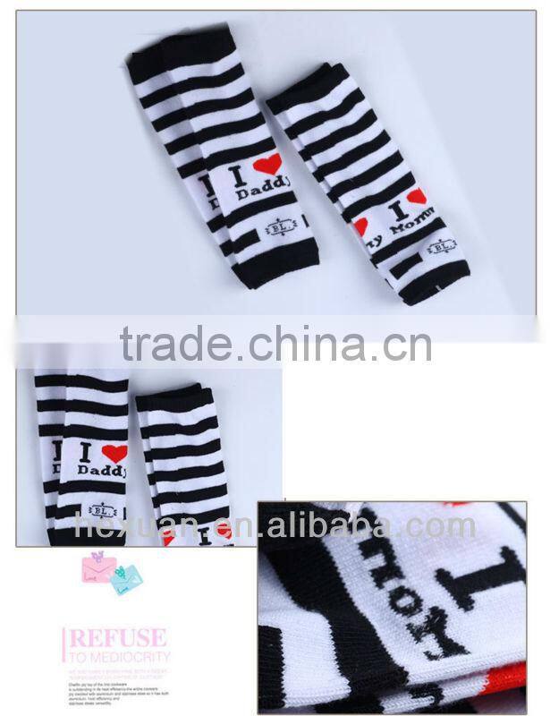 children's jacquard 100 cotton leg warmer or sleeve