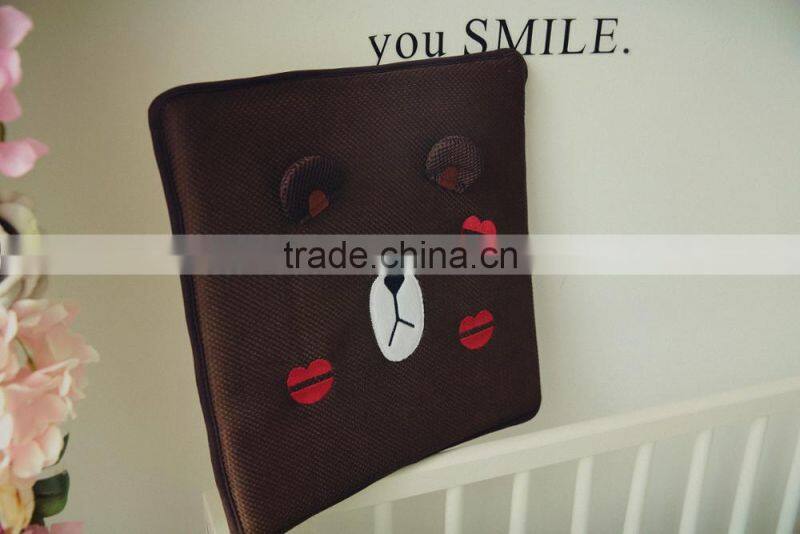 BREATHABLE SUPER lovely SOFT CUSHION WITH CARTTON FASHION PILLOW