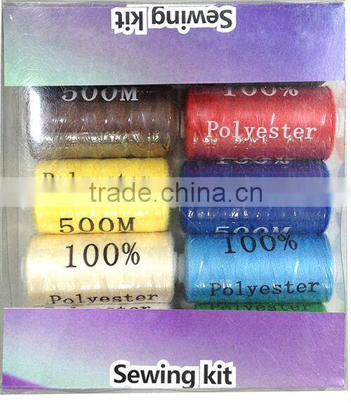 spun polyester sewing thread,100%polyester