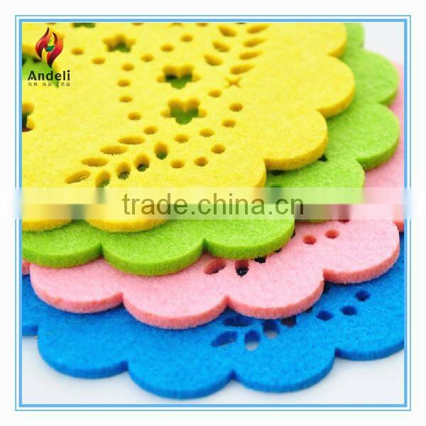 custom kitchen accessory heat protection dinner table plate mat