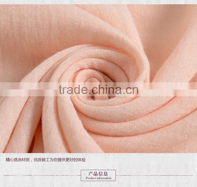 New fashion custom lash lace trimming viscose hijab scarf