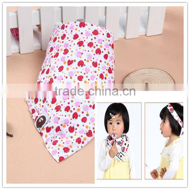 super baby absorbent drool bandana bibs triangle multifunctional headwear bandana