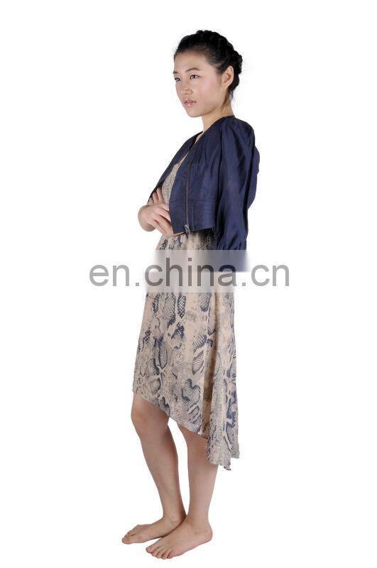 Spring/Autumn fashion women short-length jacket