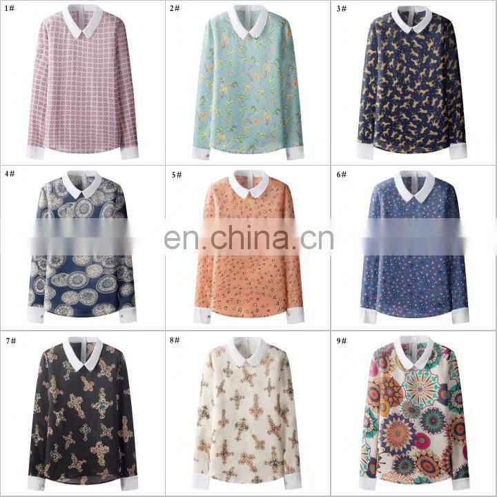 Ladies long sleeve blouses,elegant blouses long sleeve,fashion blouses