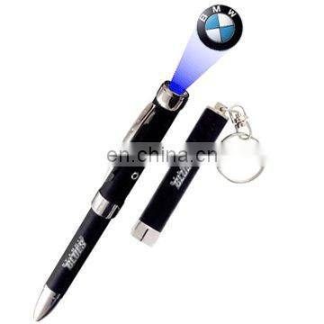 promotion gifts logo projection pen with logo projector function