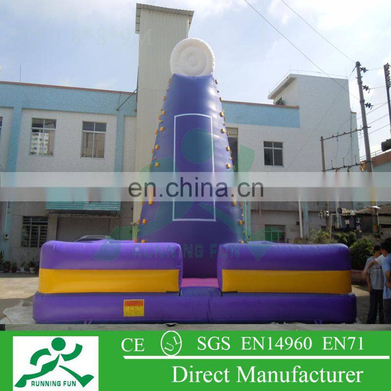 inflatable rock wall, inflatable climbing wall for sale,ICW08