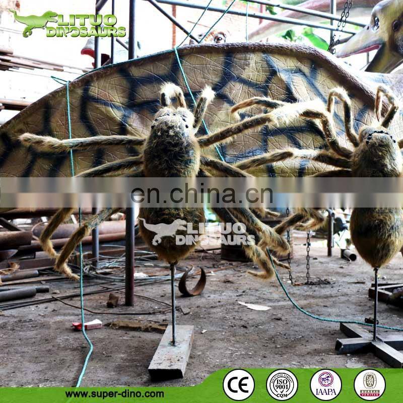 High Simulation Mechinical Insect Model Spider With Hair