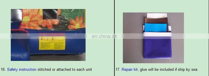 pink girly inflatable bouncy castle